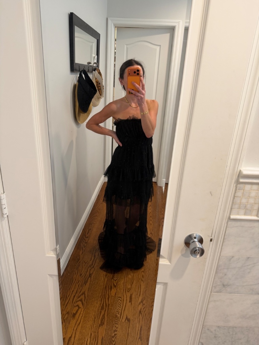 NWT Lovers and Friends Barlow Gown - Black